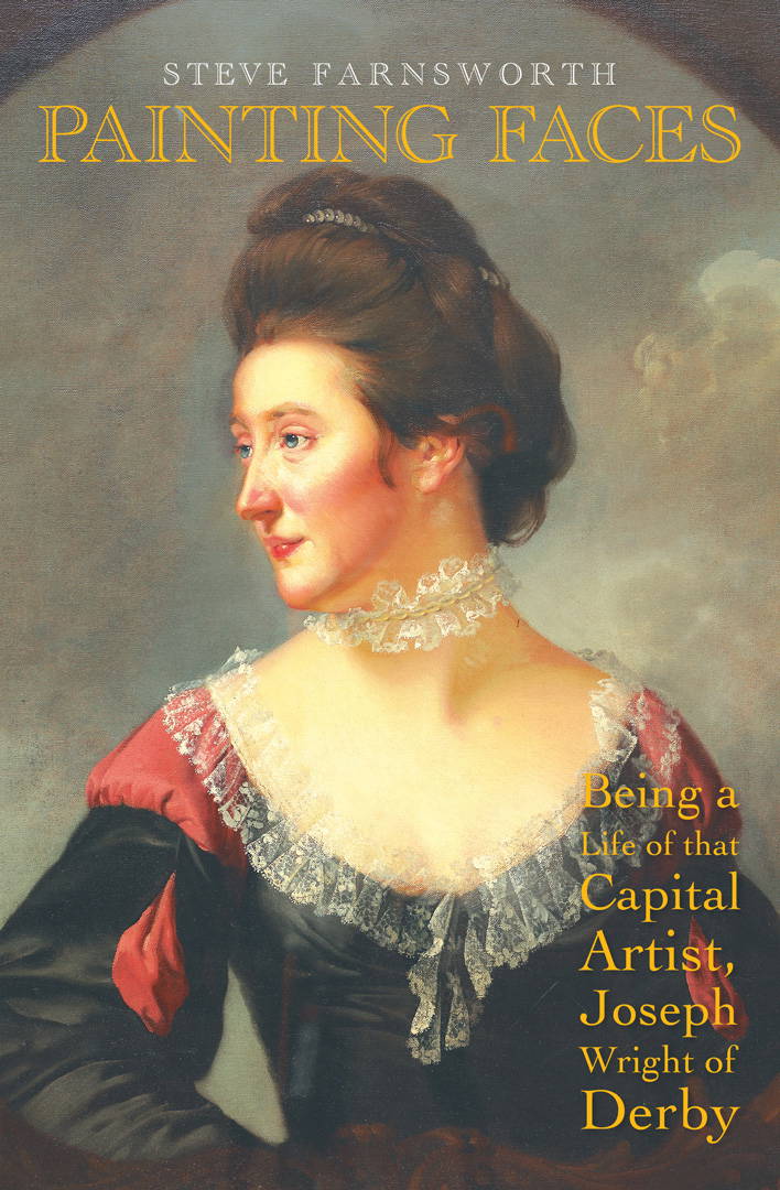 Joseph Wright Artist Painting Faces by Steve Farnsworth